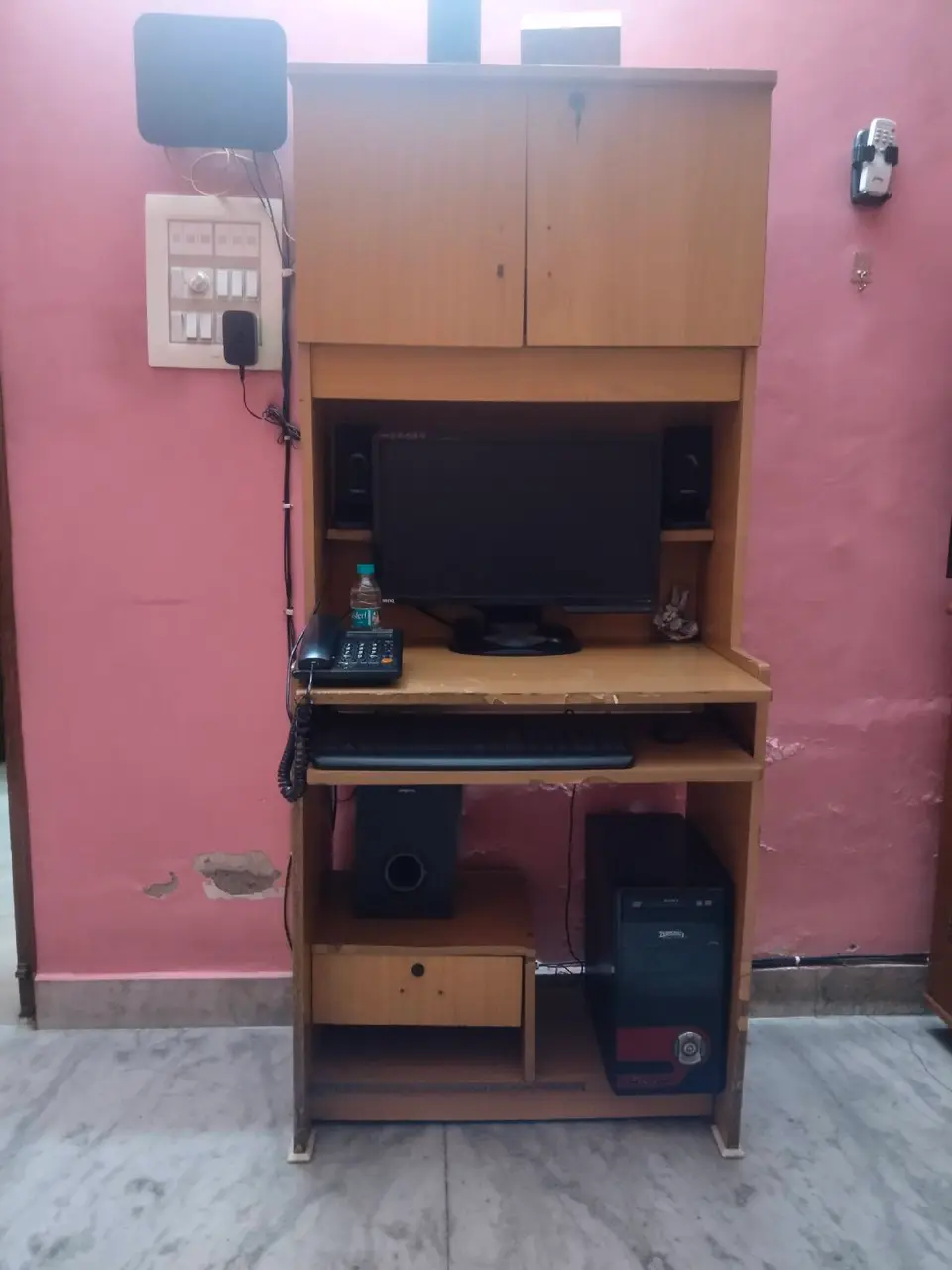 Computer monitor CPU