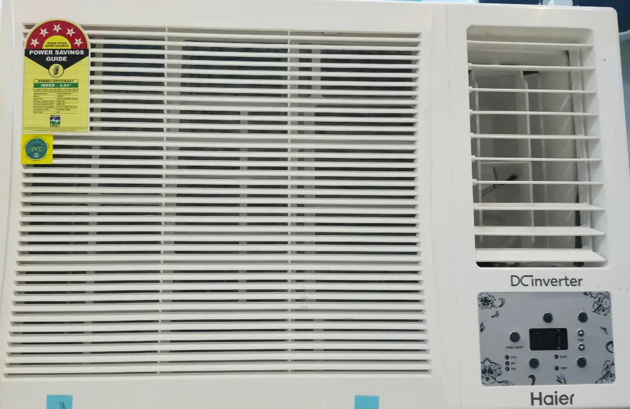 windows AC DCinverter Haier 1.5 ton